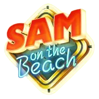 Sam on the Beach Pokie Logo Sam on the Beach Pokie Logo